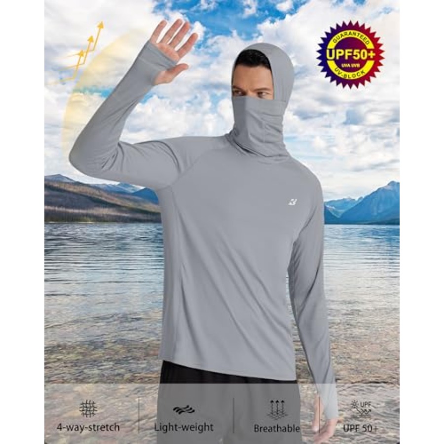 Roadbox UPF 50+ Men's Hooded F – обзор и цена Fishing Hoodie
