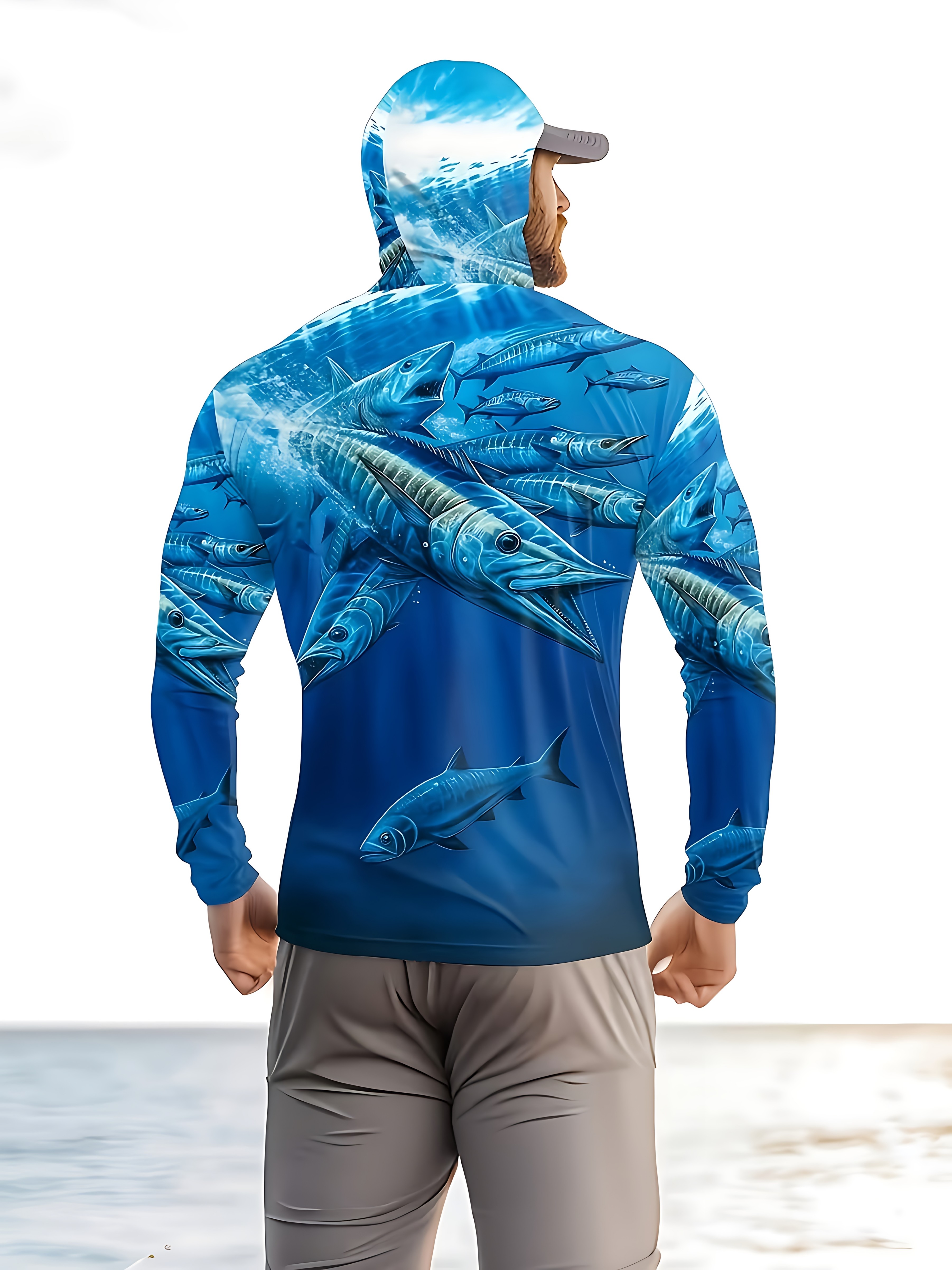 Fishing Shirt Hooded Men Fishi – обзор и цена Fishing Hoodie