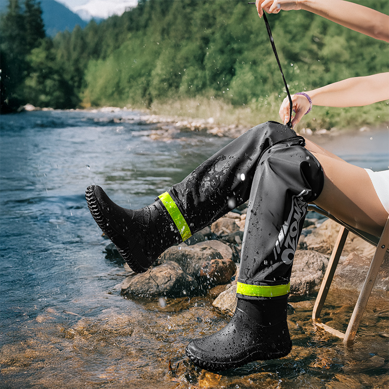 Foldable Outdoor High-top Rain – обзор и цена Fishing Boots
