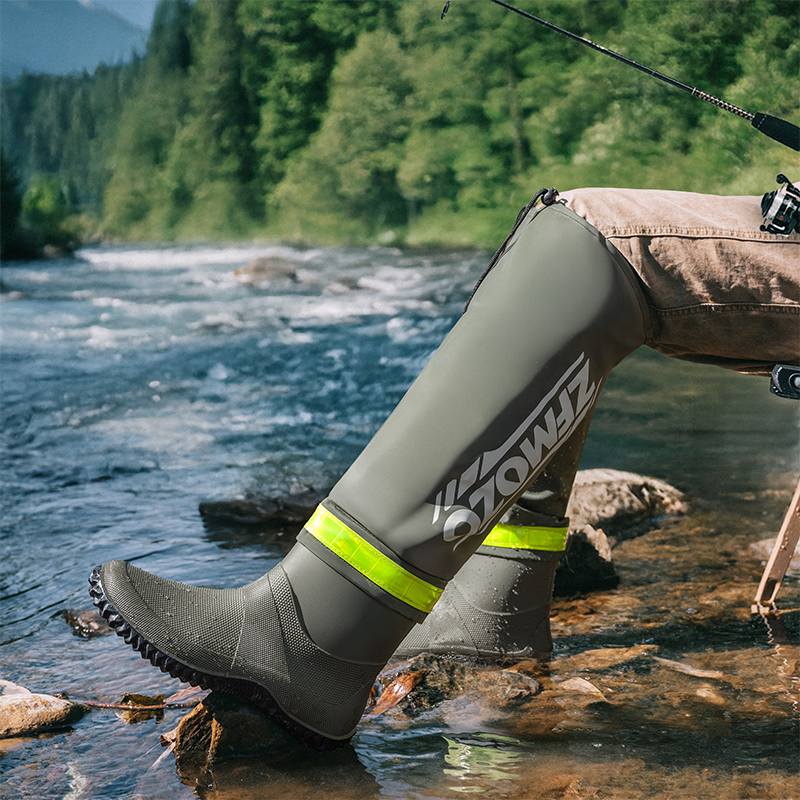 Foldable Outdoor High-top Rain – обзор и цена Fishing Boots