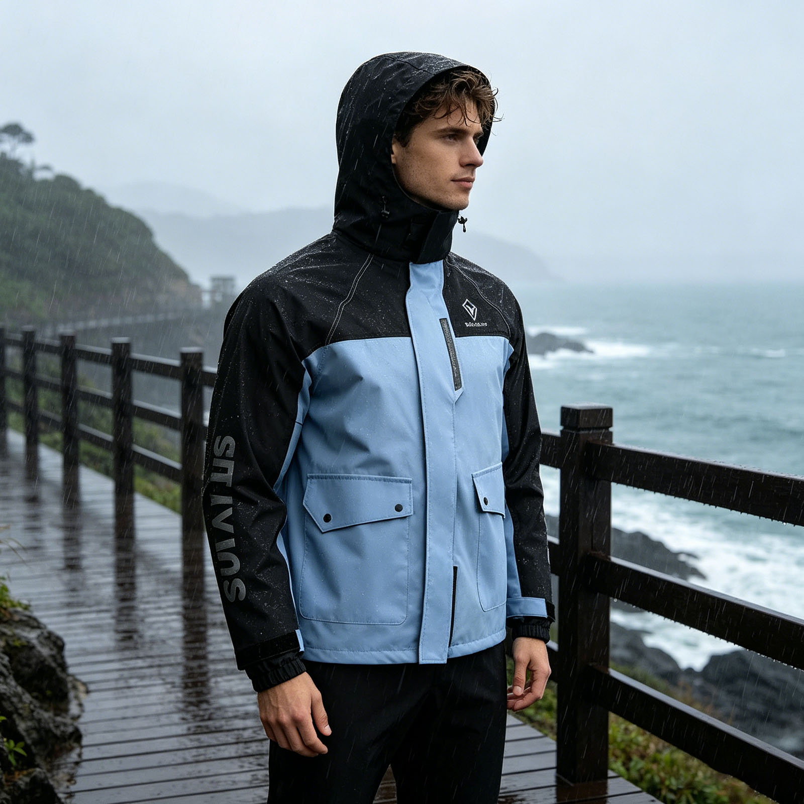 Motorcycle Rain Suit for Men & – обзор и цена Fishing Rain Suit