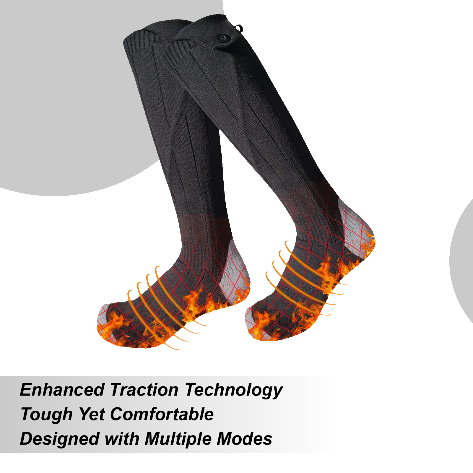 Heated Socks for Men Cordless  – обзор и цена Fishing Socks