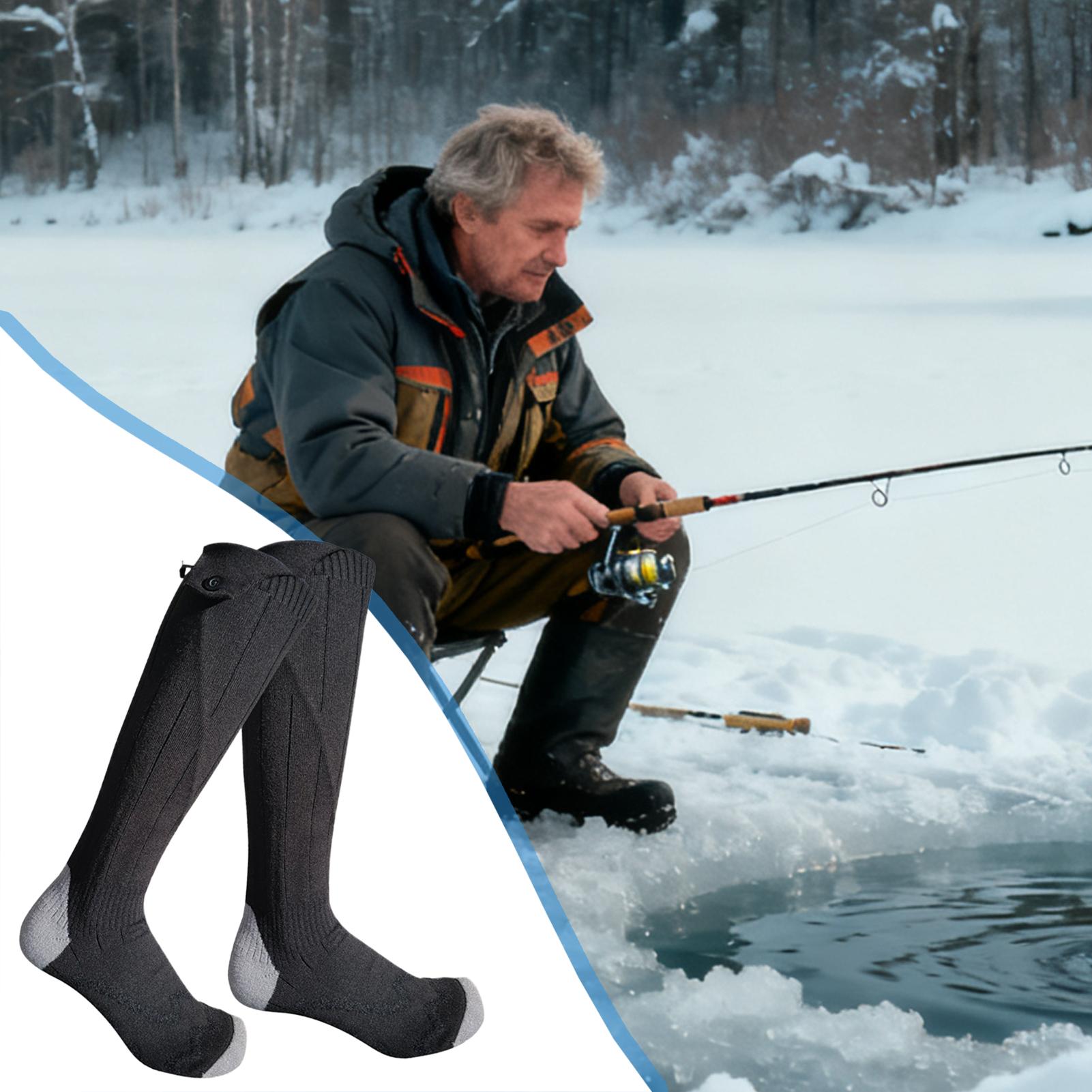 Heated Socks for Men Cordless  – обзор и цена Fishing Socks