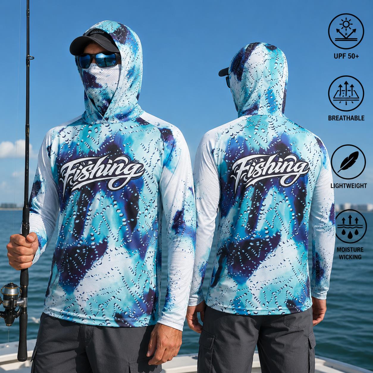 Fishing Shirt Hooded Men Fishi – обзор и цена Fishing Hoodie