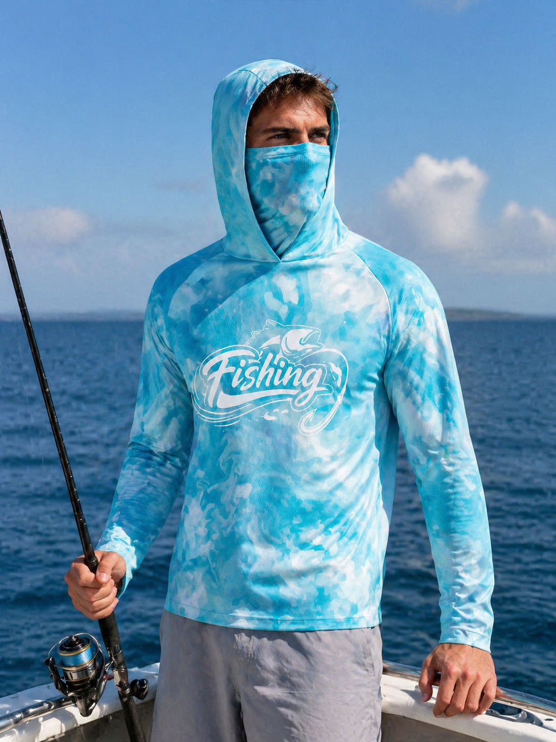 Fishing Shirt Hooded Men Fishi – обзор и цена Fishing Hoodie