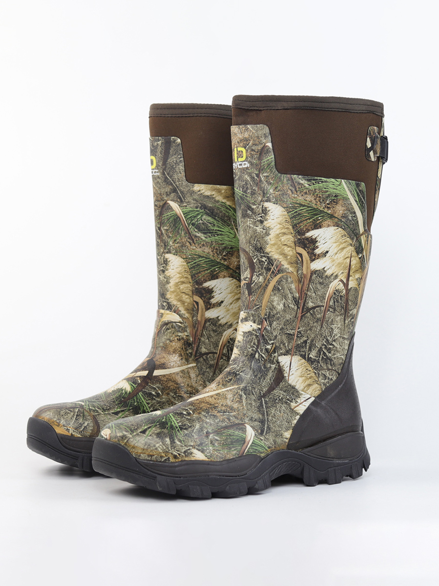 Men's High-Cut Camouflage Rain – обзор и цена Fishing Boots