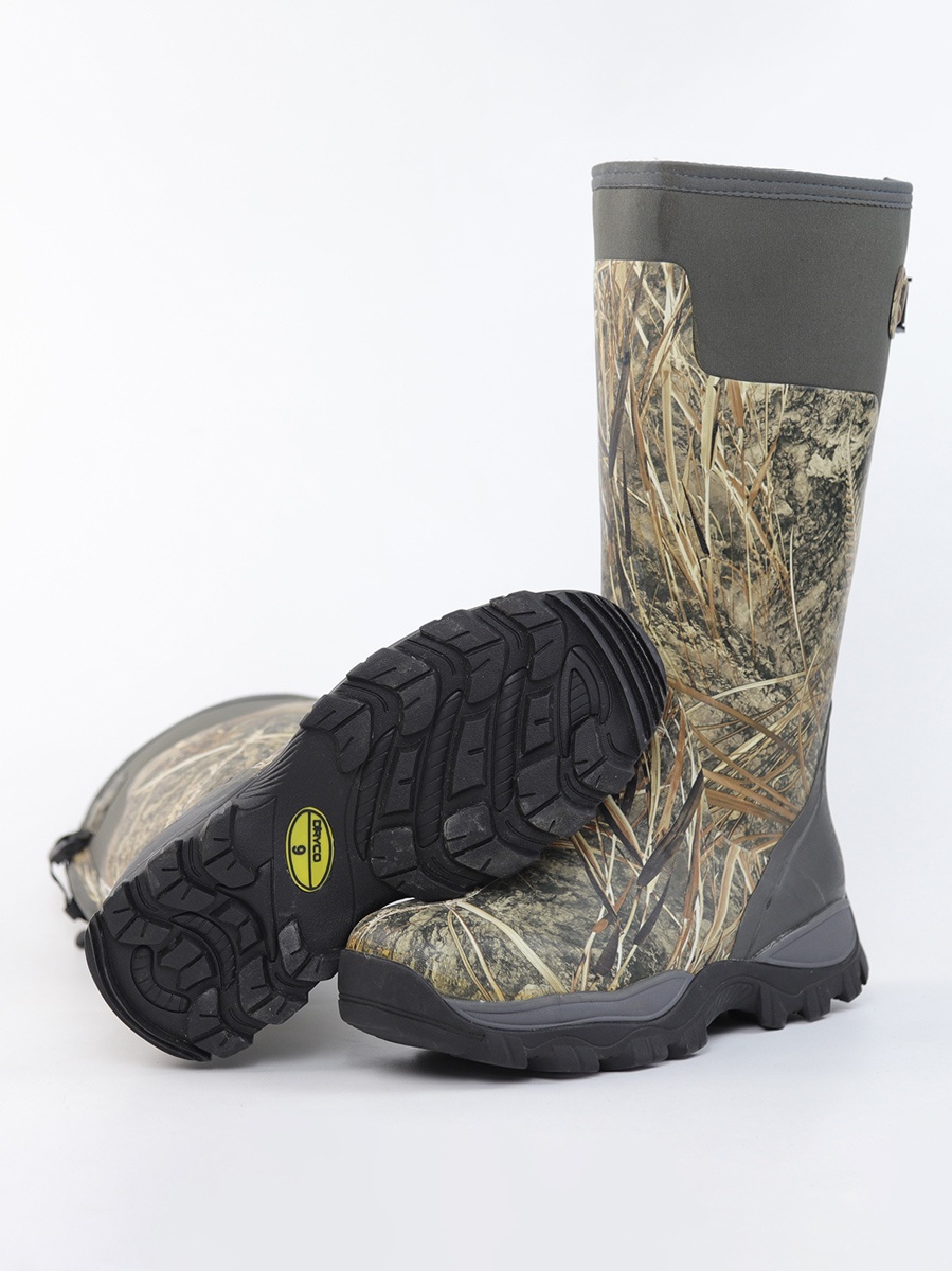 Men's High-Cut Camouflage Rain – обзор и цена Fishing Boots