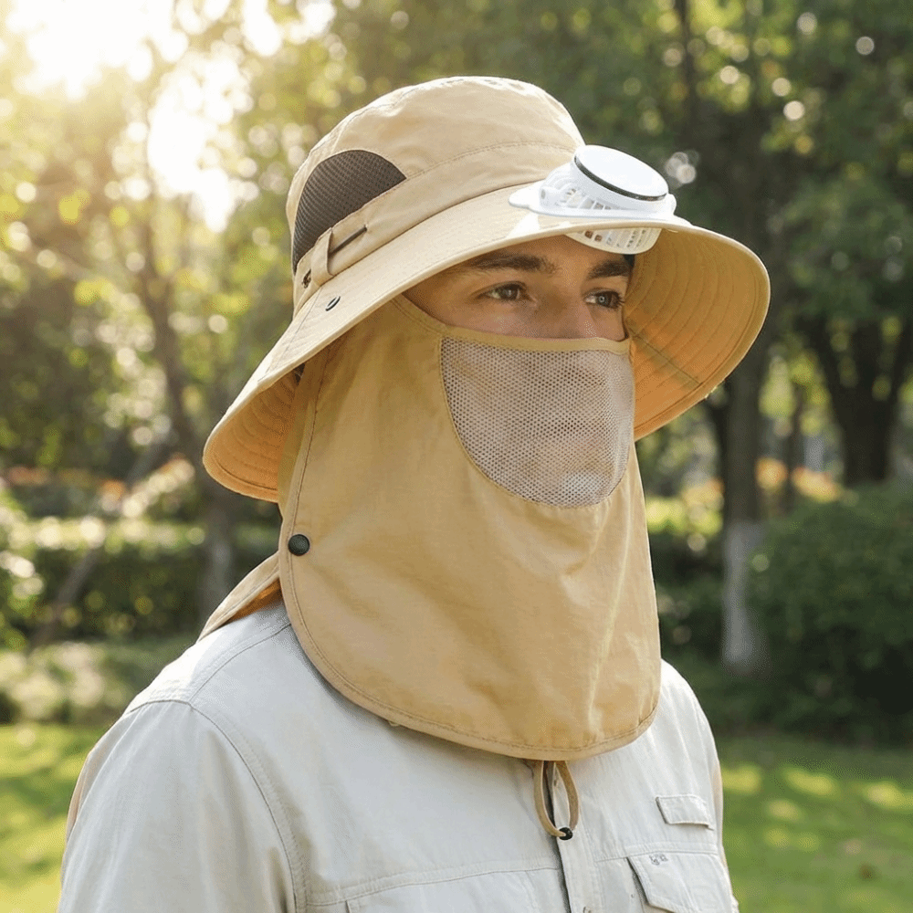 Portable Solar Rechargeable Fa – обзор и цена Fishing Hat