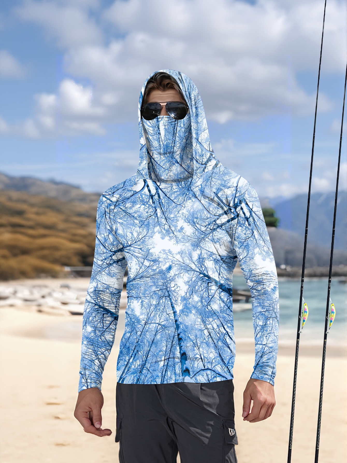 Fishing hooded sweatshirt men' – обзор и цена Fishing Hoodie