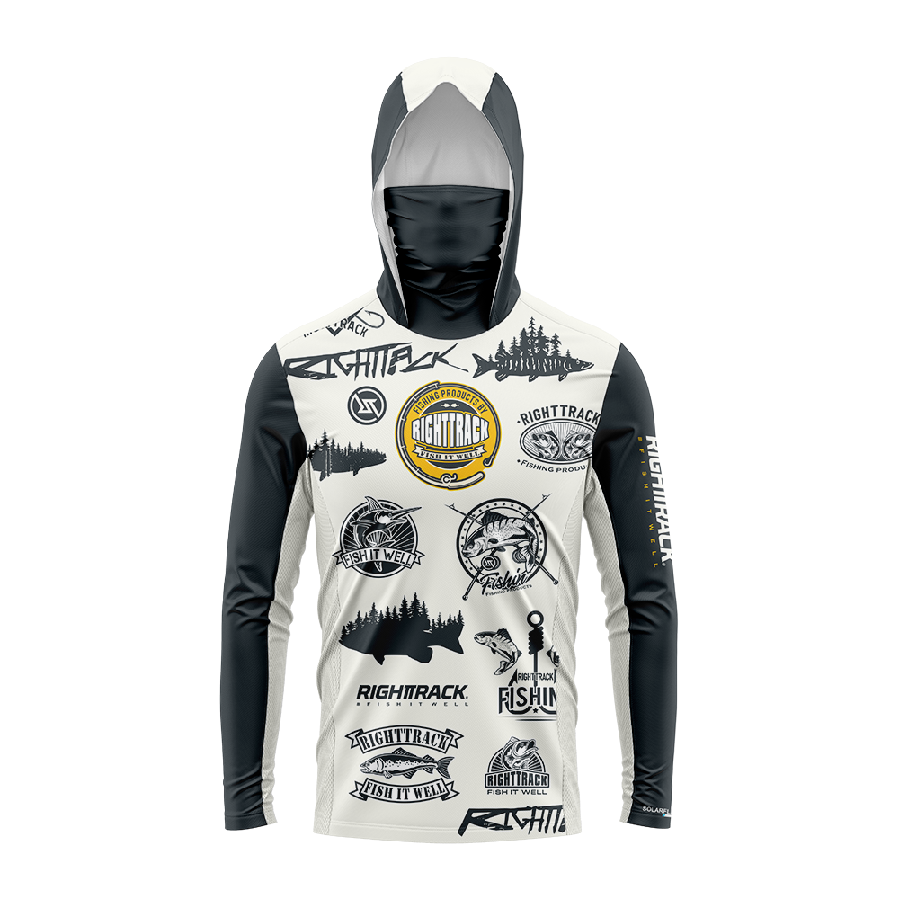 Men's UV Mask Hooded Performan – обзор и цена Fishing Rain Suit