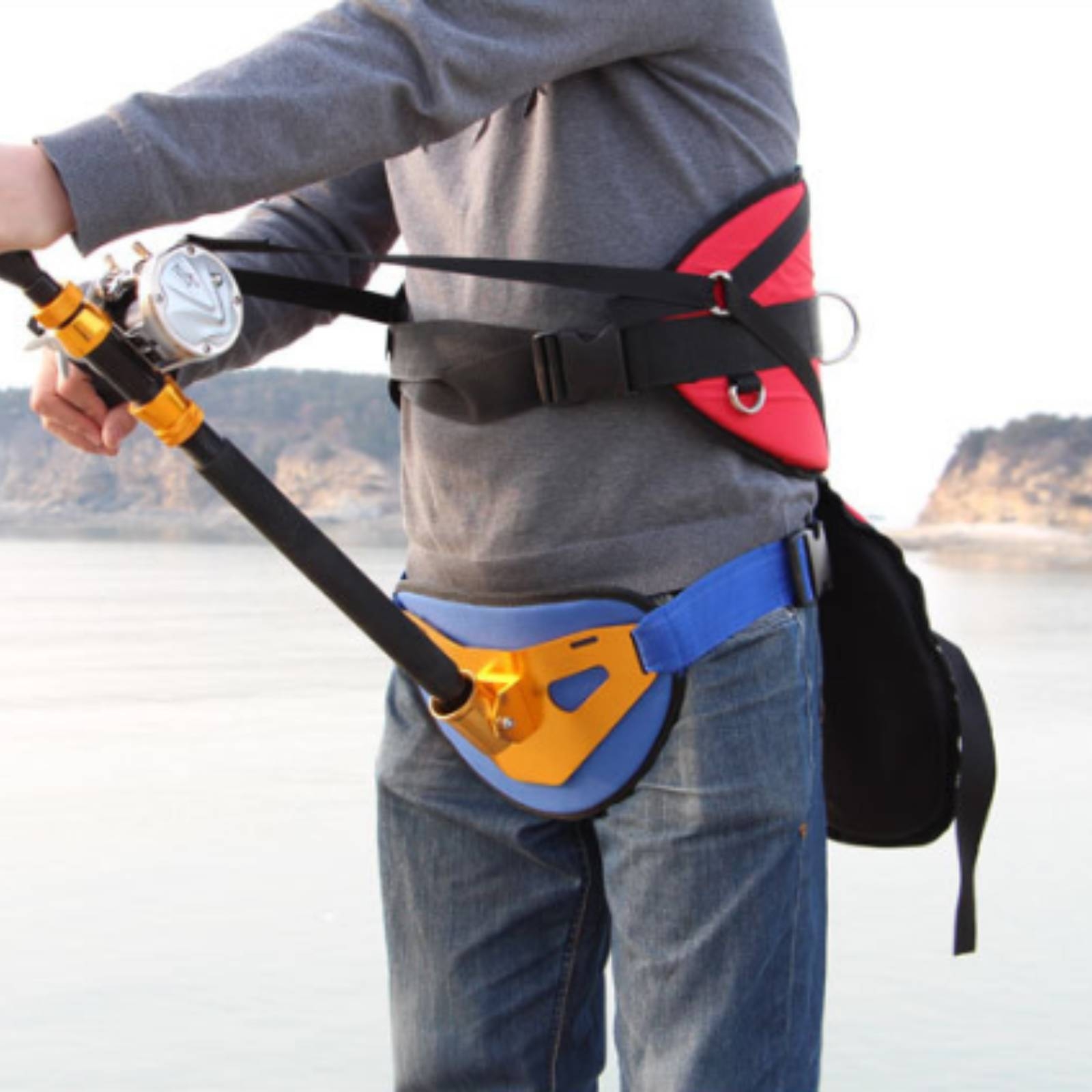Fishing Waist Belt with Seat C – обзор и цена Fishing Belt